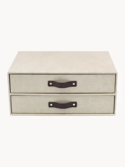 New Bigso Box of Sweden Organiseur bureau Birger Beige clair, brun foncé
