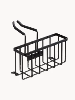 Outlet Yamazaki Organiseur d'évier en métal Tower Noir, mat