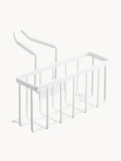 Outlet Yamazaki Organiseur d'évier en métal Tower Blanc, mat
