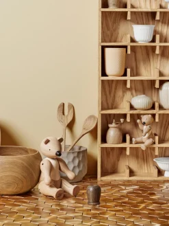 Outlet KAY BOJESEN Ourson décoratif en bois de chêne Bär