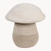 New Lorena Canals Panier de rangement artisanal pour enfants Mushroom, haut. 27 cm