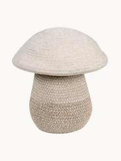 New Lorena Canals Panier de rangement artisanal pour enfants Mushroom, haut. 27 cm