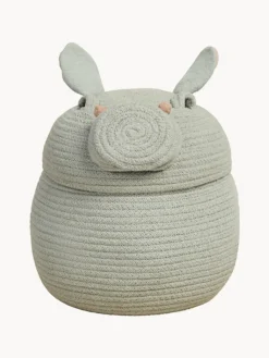 Online Lorena Canals Panier de rangement artisanal avec couvercle Henry the Hippo