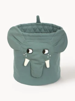 Clearance Roommate Panier de rangement chambre d'enfant Elephant Vert sauge