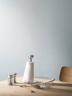 New GEORG JENSEN Panier de rangement en acier inoxydable Alfredo