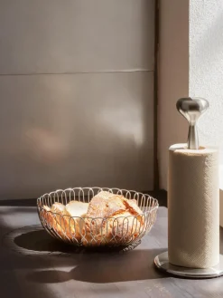 New GEORG JENSEN Panier de rangement en acier inoxydable Alfredo