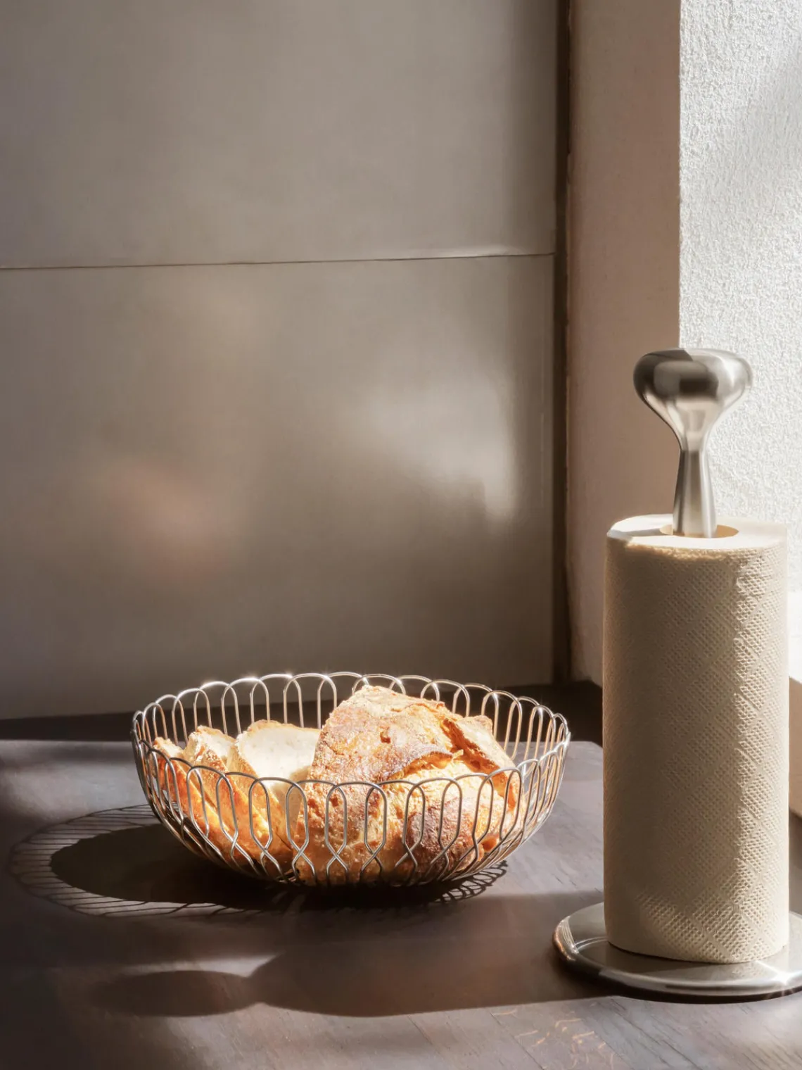 New GEORG JENSEN Panier de rangement en acier inoxydable Alfredo