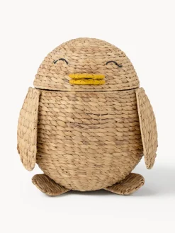 Sale Bloomingville Mini Panier de rangement en jacinthe d'eau avec couvercle Pingo