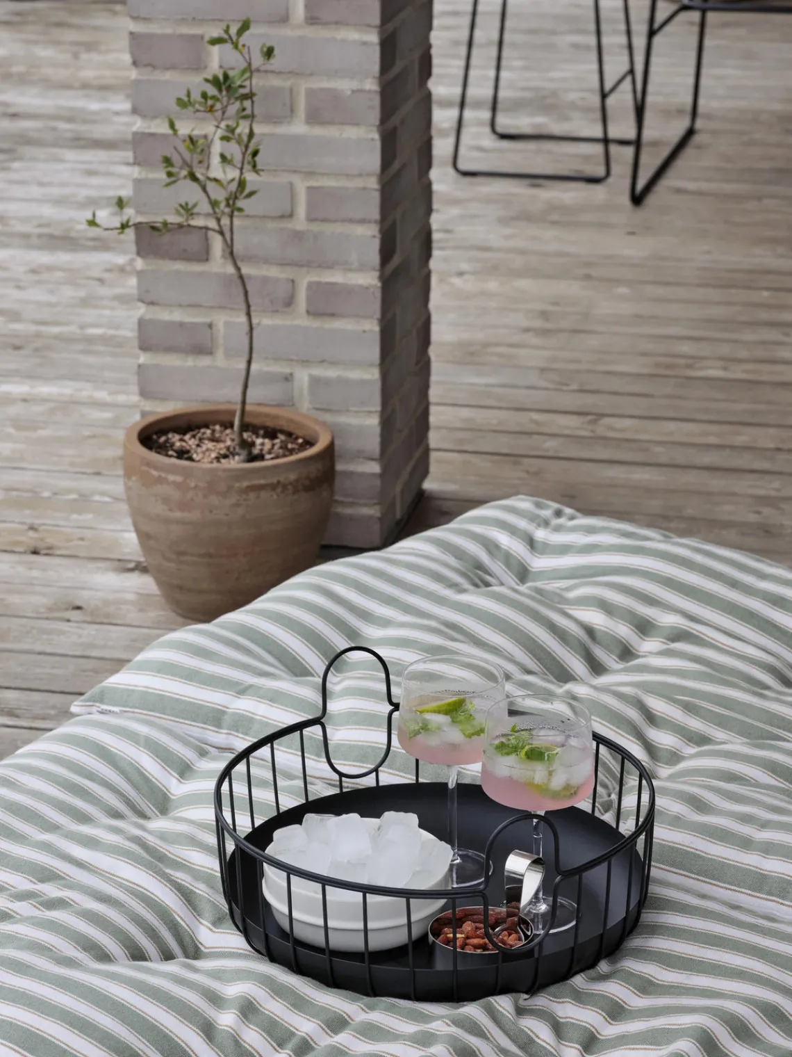 Sale Zone Denmark Panier de rangement Ina Noir