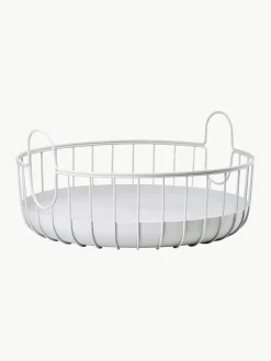 Best Zone Denmark Panier de rangement Ina Blanc
