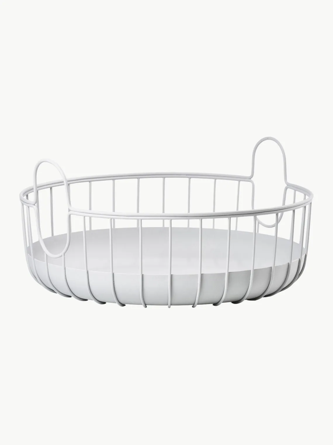 Best Zone Denmark Panier de rangement Ina Blanc