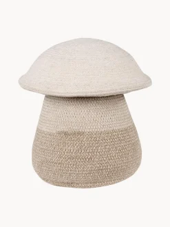 Clearance Lorena Canals Panier de rangement pour enfants fait à la main Mushroom, haut. 38 cm