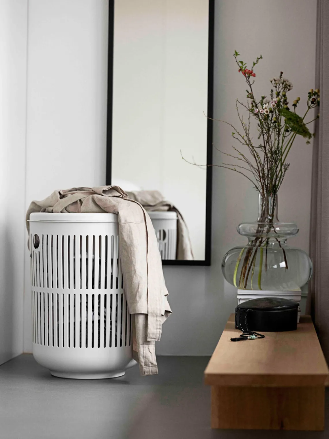 New Zone Denmark Panier de rangement Ume Blanc