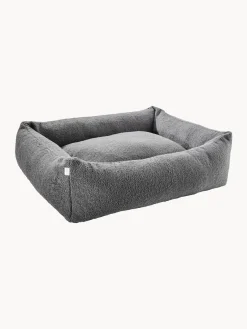 Hot Laboni Panier en bouclette pour chien Teddy, tailles variées Gris foncé