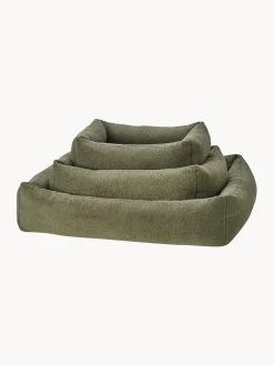 Online Laboni Panier en bouclette pour chien Teddy, tailles variées Vert olive
