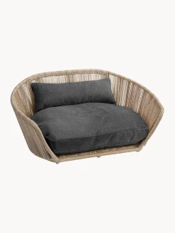 Discount Laboni Panier pour chien intérieur-extérieur Vogue Anthracite, beige