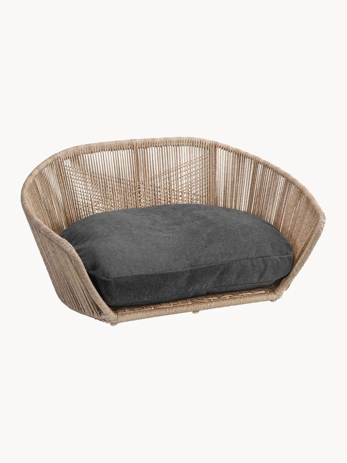 Discount Laboni Panier pour chien intérieur-extérieur Vogue Anthracite, beige