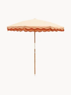 Hot Business & Pleasure Parasol Amalfi, Ø 230 cm Abricot, rouge