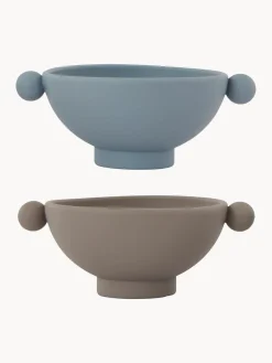 Online Oyoy Living Design Parure de lit Dotty, 2 élém. Brun, gris-bleu