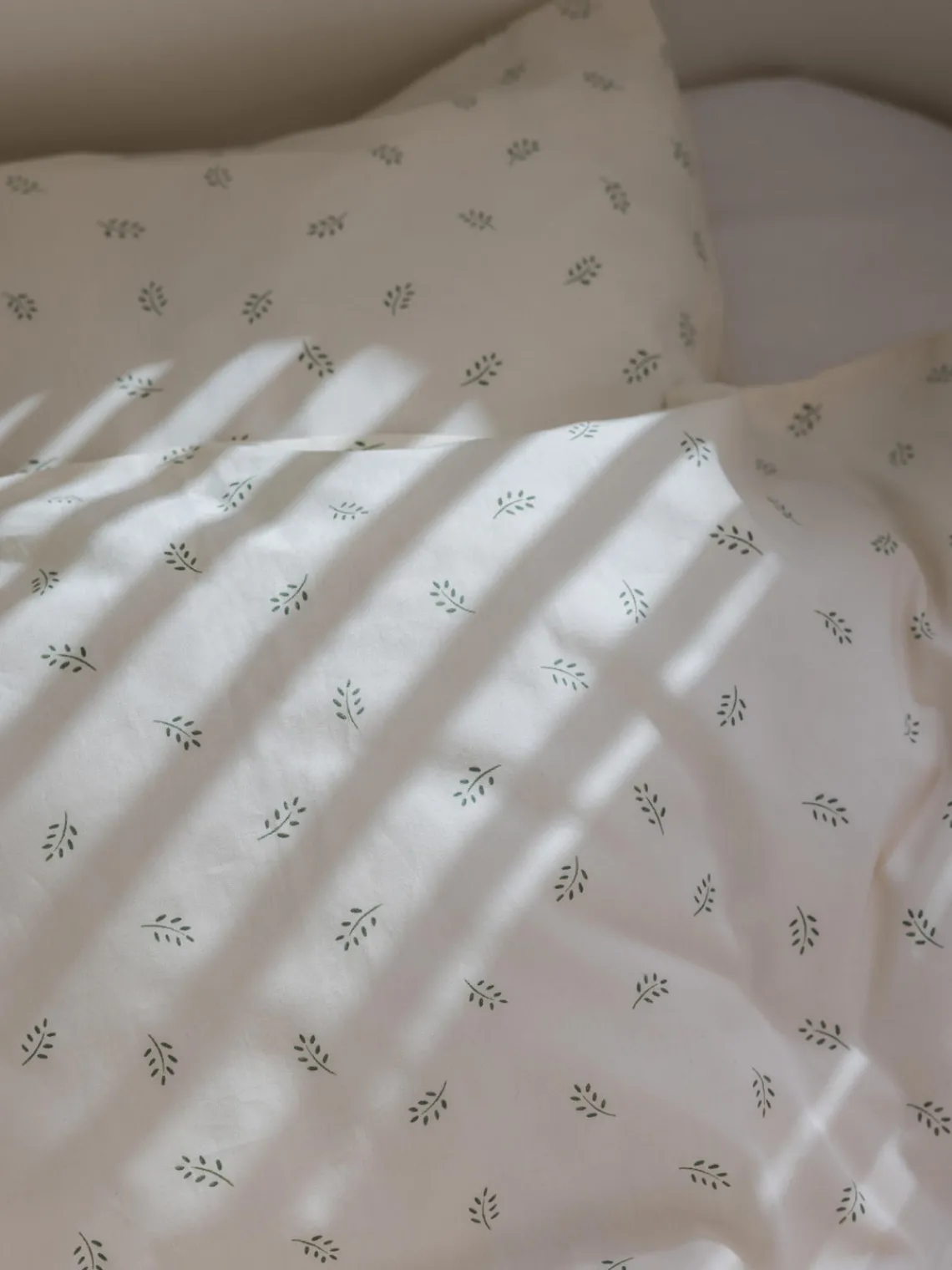 Sale Sebra Parure de lit enfant en coton bio Sophora Leaves