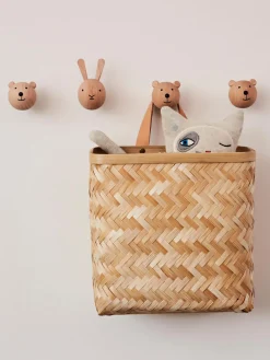 Sale Oyoy Living Design Patère en bois de hêtre Rabbit