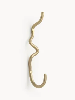 Best ferm LIVING Patère murale en laiton faite main Curvature Laiton, mat