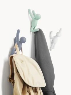 Discount Umbra Patères design Buddy, 3 élém. Gris-bleu, vert sauge, blanc