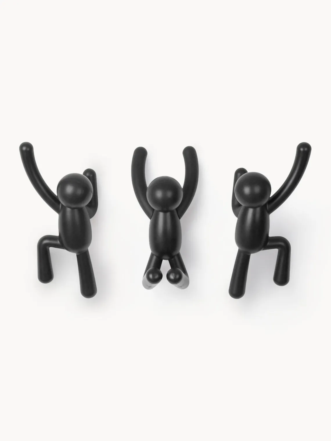 Best Umbra Patères design Buddy, 3 élém. Noir