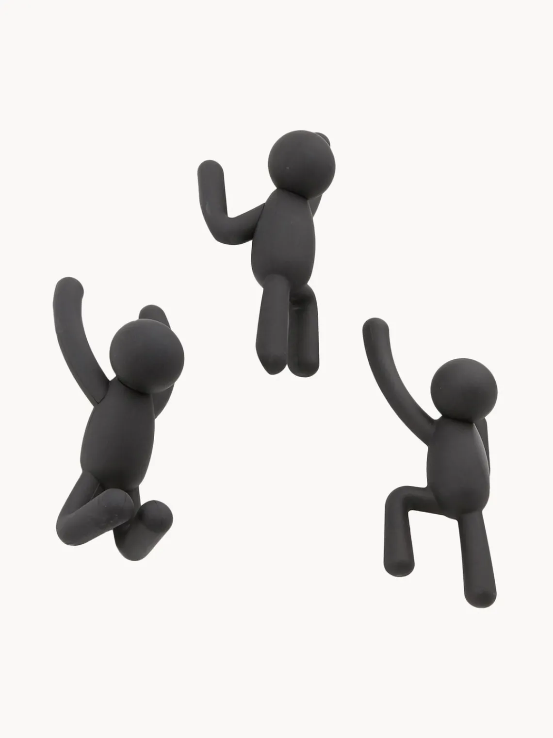 Best Umbra Patères design Buddy, 3 élém. Noir
