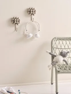 Clearance Jotex Patères en porcelaine Benevento, 2 pièces Beige