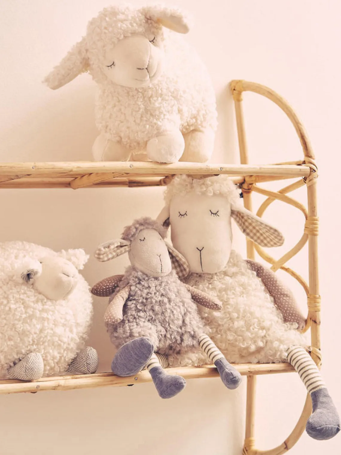 Sale Jardin d'Ulysse Peluche mouton Shaggy