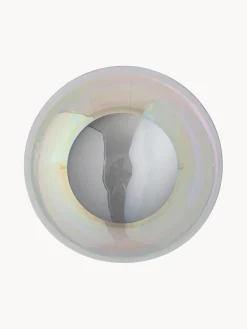Discount EBB & FLOW Petit plafonnier/applique murale soufflé bouche Horizon Irisé, argenté