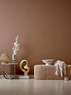 Hot Bloomingville Petit vase design en grès Isold, haut. 22 cm Beige clair