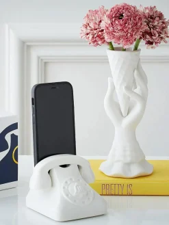 New Jonathan Adler Petit vase en porcelaine I-Scream