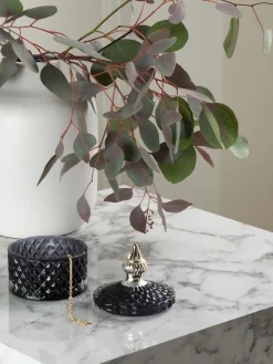 Clearance Lene Bjerre Petite boîte de rangement Myan Noir, doré