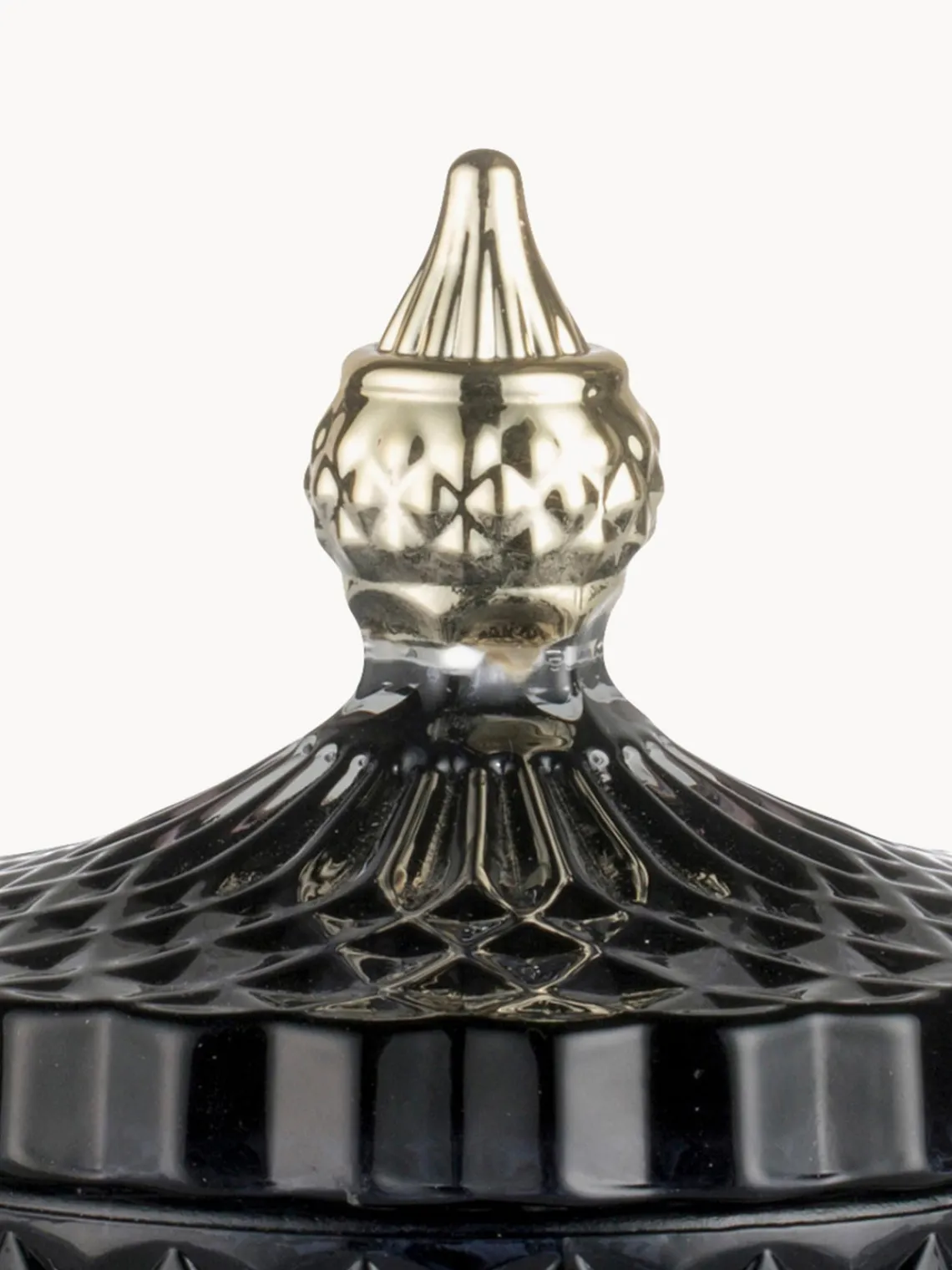 Clearance Lene Bjerre Petite boîte de rangement Myan Noir, doré
