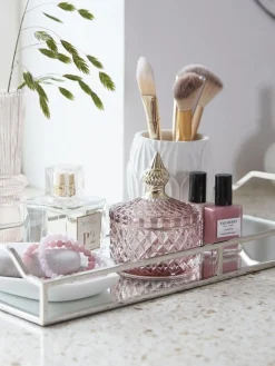 Clearance Lene Bjerre Petite boîte de rangement Myan Rose pâle, doré