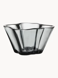 Clearance iittala Petite coupe décorative Alvar Aalto Gris foncé, transparent