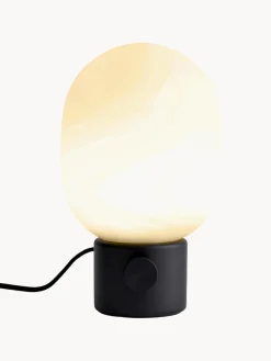 Online Audo Copenhagen Petite lampe à poser à intensité variable JWDA, haut. 29 cm Blanc, noir