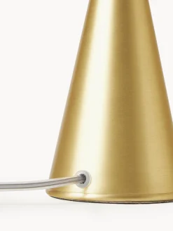 Fashion FontanaArte Petite lampe à poser artisanale Bilia Blanc, laiton