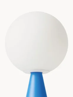 Best FontanaArte Petite lampe à poser artisanale Bilia Blanc, bleu