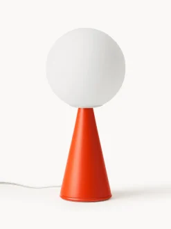 Best FontanaArte Petite lampe à poser artisanale Bilia Blanc, rouge