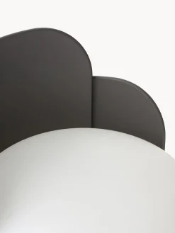 Clearance FontanaArte Petite lampe à poser artisanale Blom Blanc, anthracite