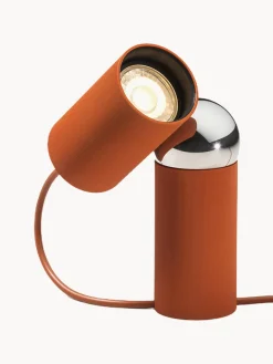 Hot Flos Petite lampe à poser Bilboquet Rouge rouille, argenté