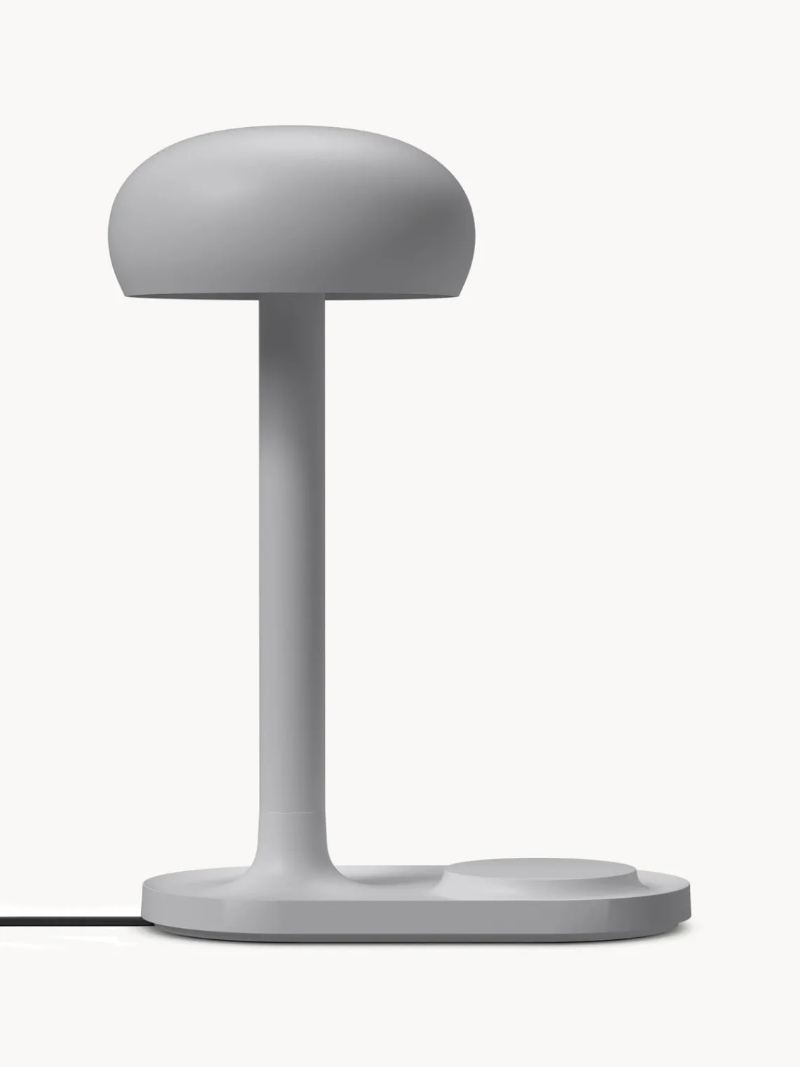 Online Eva Solo Petite lampe à poser LED avec dock de chargement Emendo, intensité lumineuse variable Gris clair