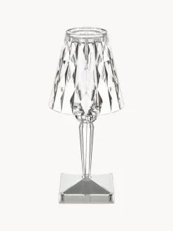 Discount Kartell Petite lampe à poser LED Battery, haut. 26 cm Transparent