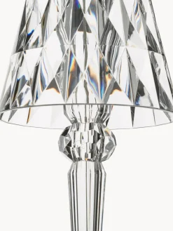 Discount Kartell Petite lampe à poser LED Battery, haut. 26 cm Transparent