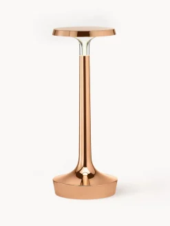 Fashion Flos Petite lampe à poser LED Bonjour, intensité variable Rose avec finition métallique