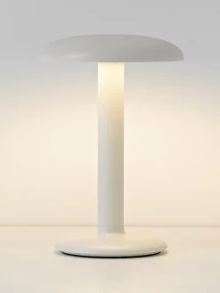 Hot Flos Petite lampe à poser LED Gustave, intensité lumineuse variable Luminaire : blanc, mat