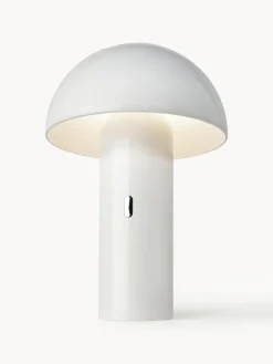 Online sompex Petite lampe à poser LED mobile, à intensité variable Svamp Blanc